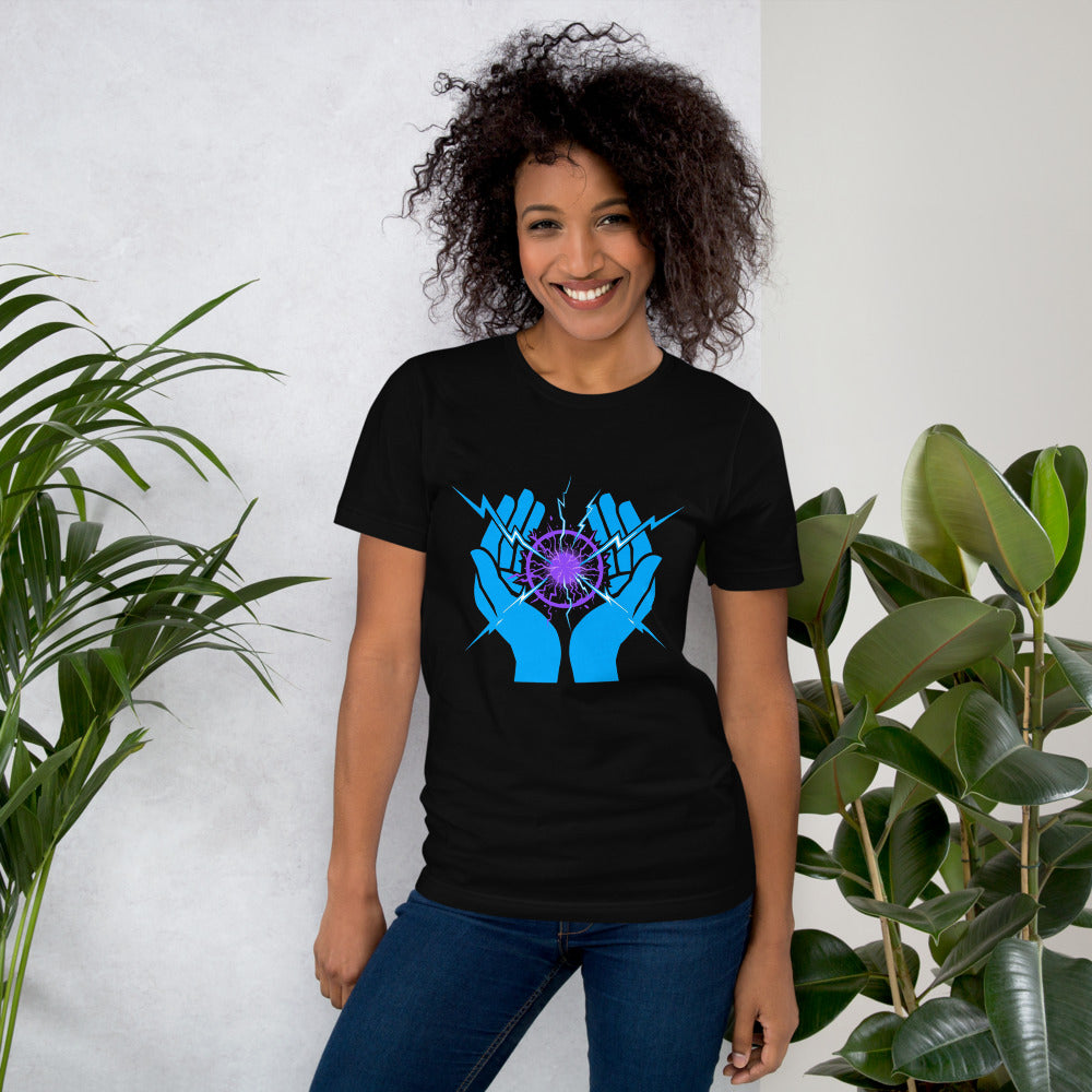 Caged Lightning Bella Canvas Unisex Tee