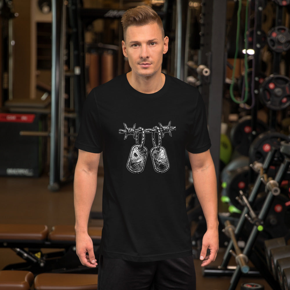 Dog Tags Bella Canvas Unisex Tee