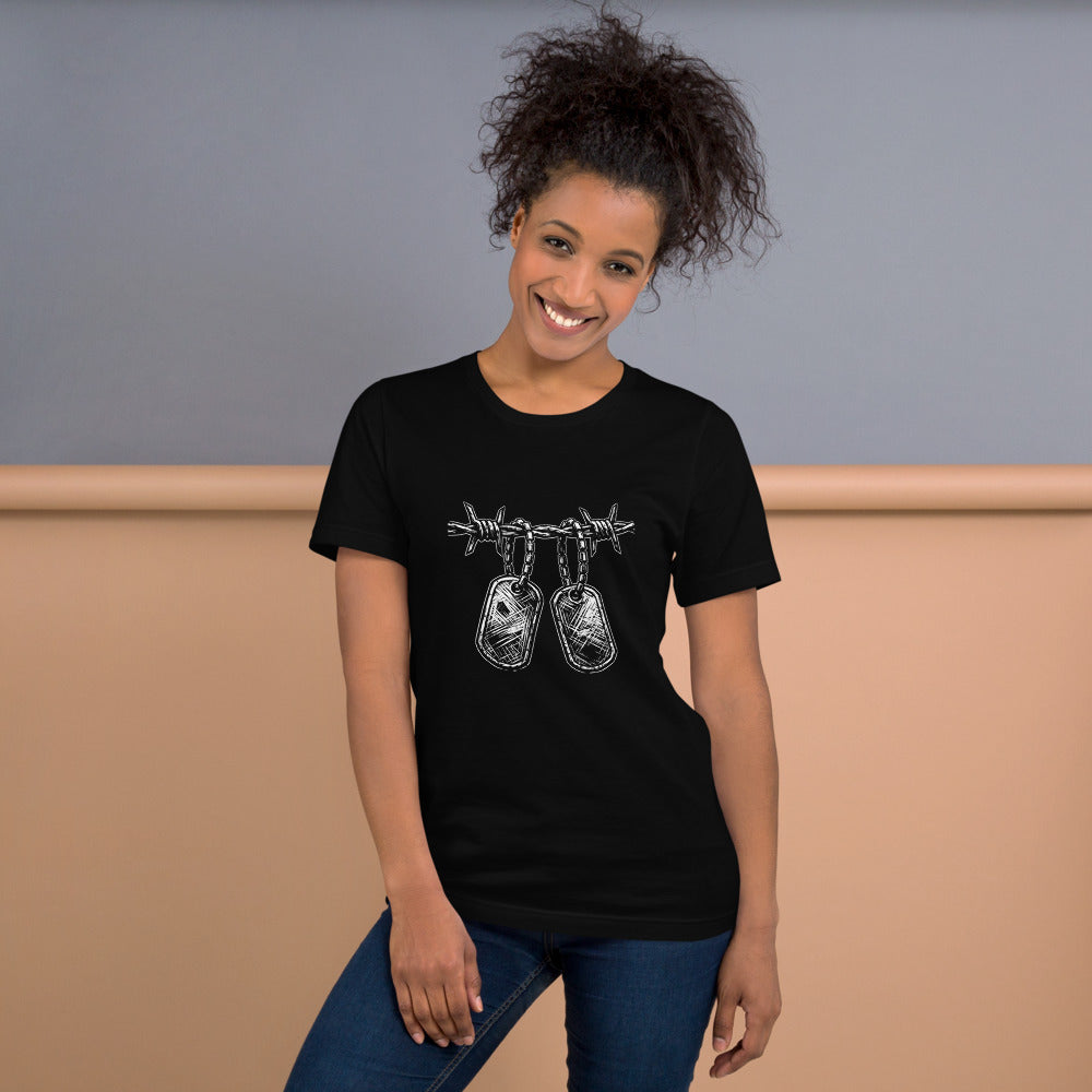 Dog Tags Bella Canvas Unisex Tee