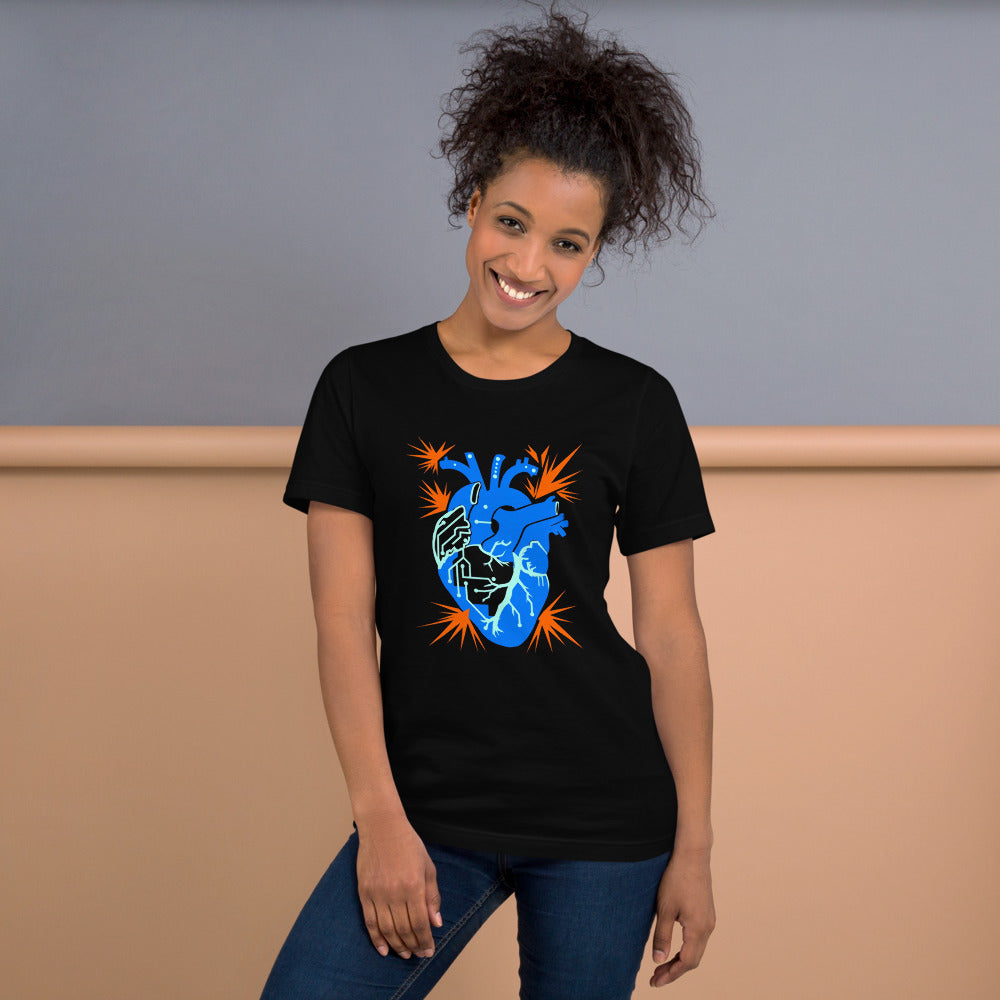 Electric Heart Bella Canvas Unisex Tee