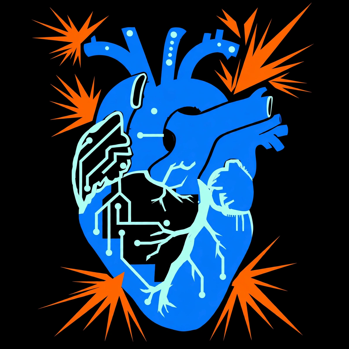 Electric Heart Bella Canvas Unisex Tee