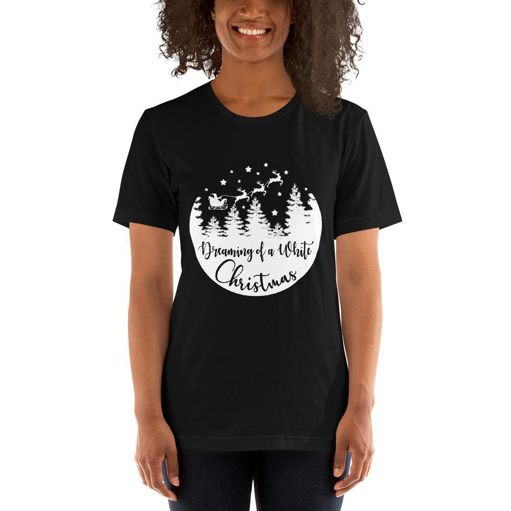 Dreaming of a White Christmas Bella Canvas Unisex Tee
