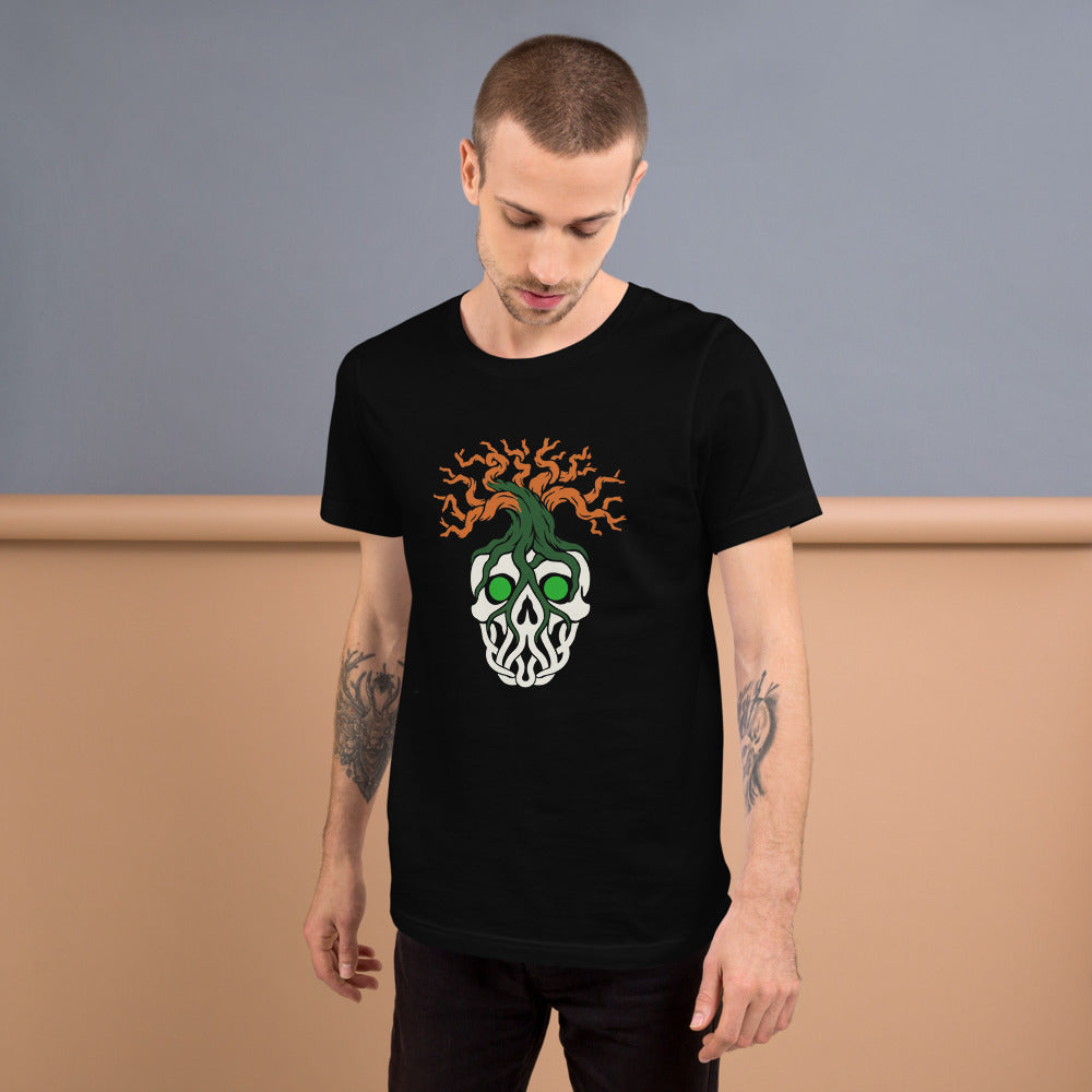Root Skull Bella Canvas Unisex Tee