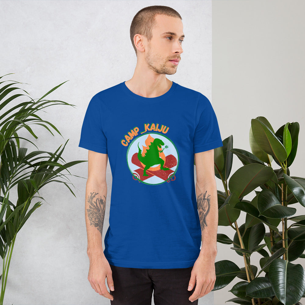 Camp _Kaiju Bella Canvas Unisex Tee - Blue
