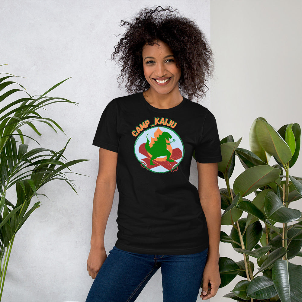 Camp _Kaiju Bella Canvas Unisex Tee - Black
