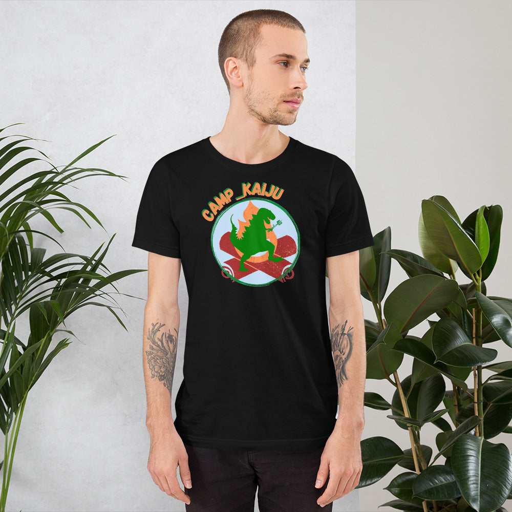 Camp _Kaiju Bella Canvas Unisex Tee - Black