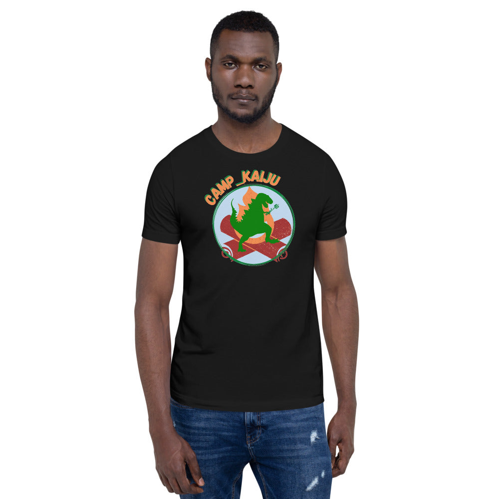 Camp _Kaiju Bella Canvas Unisex Tee - Black