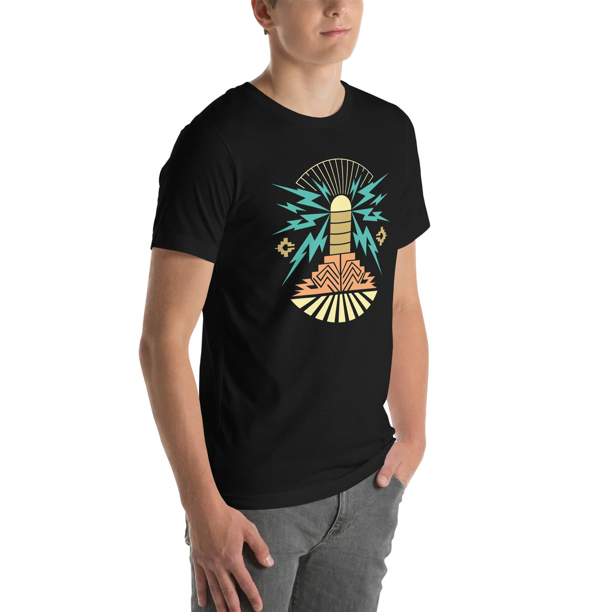 Tesla Coil Bella Canvas Unisex Tee